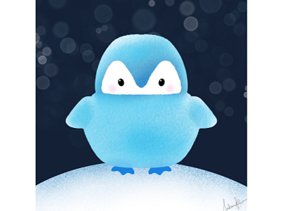 Blub-Blub communication designer cute cuteness illustration ipad pro penguin procreate soft toy