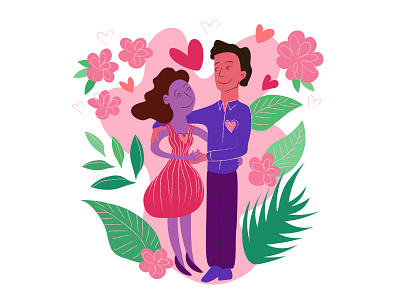 Romantic illustration illustration vector art vector illustration