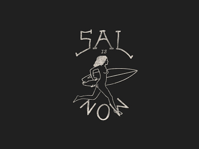 sal is now apparel design ilustrator lettering