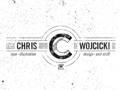 Chris Wojcicki Design and Stuff chris design logo stuff wojcicki