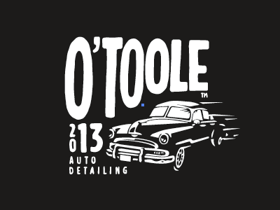 O'Tool Auto Detailing auto car chris detailing illustration kid logo mitch otoole some wojcicki