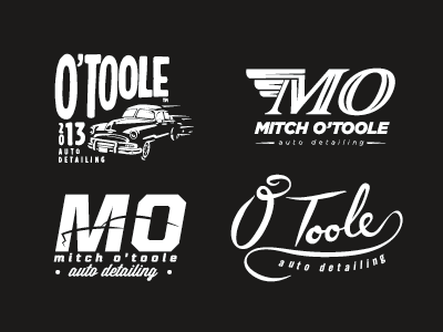Mitch O'Toole Auto Detailing auto car chris detailing illustration kid logo mitch otoole some wojcicki