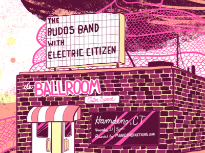 The Budos Band band budos chris connecticut gig illustration kid poster some somekidchris wojcicki