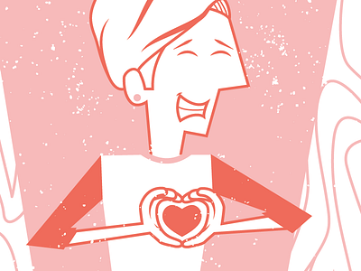 Valentine's Day Love chris heart illustration love self somekidchris valentine wojcicki