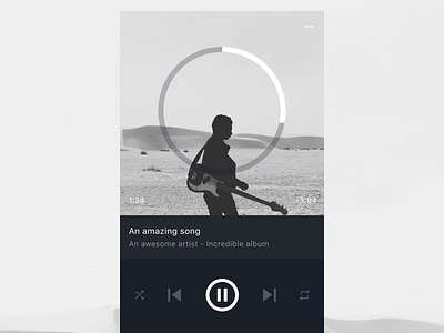 Daily UI 009 : Music Player