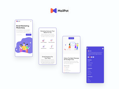 Mailpot - Responsive Screen