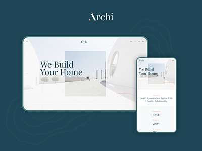Archi | Architecture Portfolio Website archi archi portfolio architecture portfolio architecture website behance modernui sahnewaj sahsojib trendyui uidesign uxdesign website