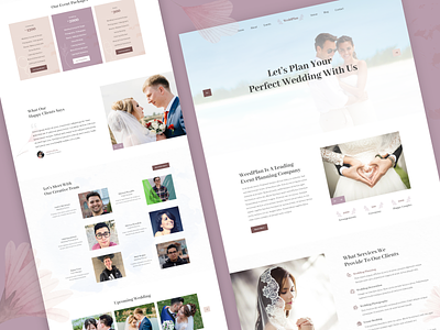 WeddPlan | Wedding Planner Website