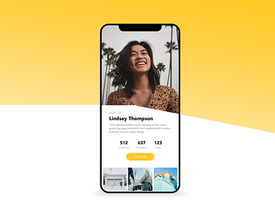 Picture Sharing Social Media - Daily UI 006