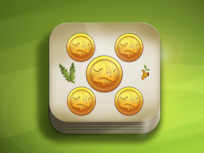 Scopa icon app app game cinque oro gold icon iphone oro scopa sicily trinacria