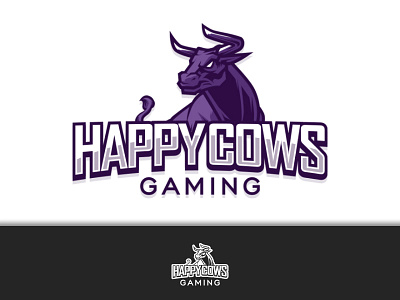 Updated 2019 Happy Cows Logo brand brand design brand identity branding esports esportslogo game game design game logo gaming icon identity logo logo design logos typography
