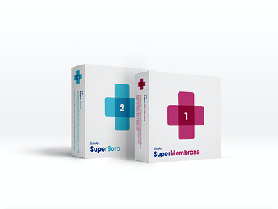 Bandage Packaging design system health care packaging swiss design