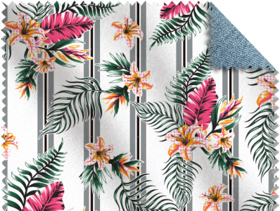 Tendencia Tropical design diseñografico estampacion moda serigrafia