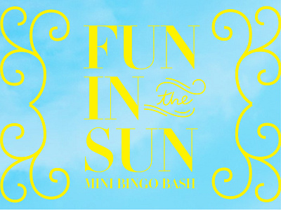 Fun in the sun bingo casino fun in the sun poster print promotion