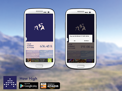 How High altimeter altitude amazon android ft hight how high meter play store ui ux