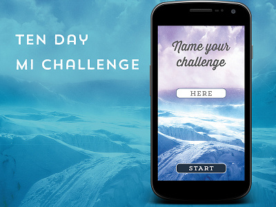 Ten Day MI Challenge app challenge codemi local mi ui ux