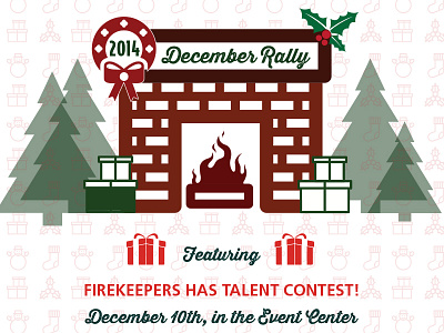 Team Rally branding christmas contest december event holidays team team rally