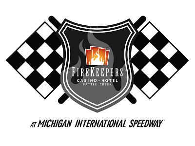 Logo cars casino flag logo michigan race speed speedway summer