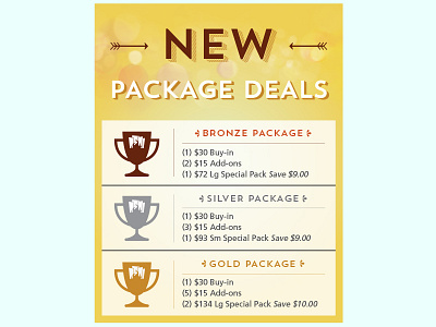 Bingo Package Deals bingo bronze casino gold guest michigan new package piece print prizes silver