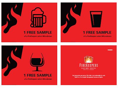 Free Sample Coupons beer casino coupon fire icons michigan microbrews print sample