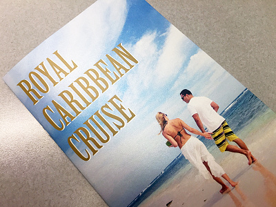 Cruise Book book cruise gold print vip winner