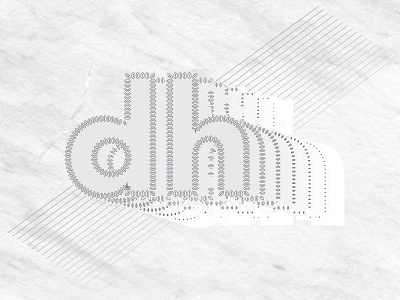 DH alphabet design dh grand rapids letter michigan personal project stylization