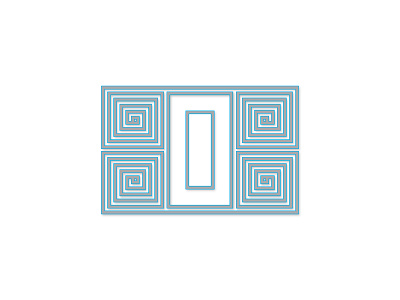 Doodle alphabet d design letter michigan personal project