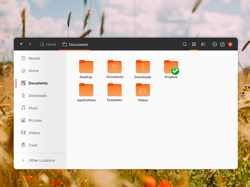 Nautilus ubuntu создать ярлыки