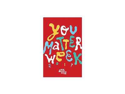 Ogilvy ‘You Matter Week’ poster 1