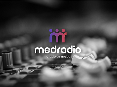 Redesign Medradio logo brand identity logo medradio radio rebrand redesign tv