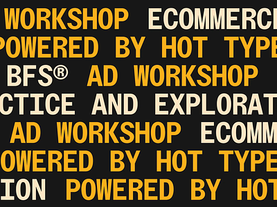 AD Workshop — eCommerce art direction branding ecommerce layout mobile motion graphics typography ui web