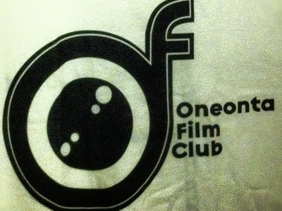 OFC apparel logo oneonta film club screenprint