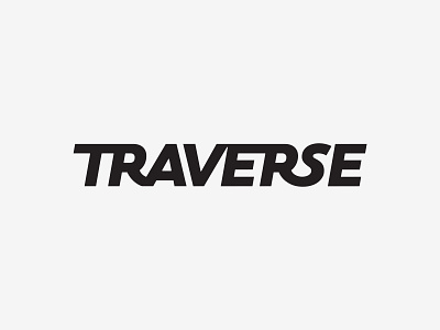 Traverse Logo Design branding logo typography visual identity wordmark