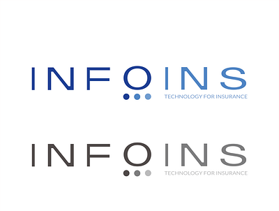 InfoIns Logo branding design illustration logo minimal typography