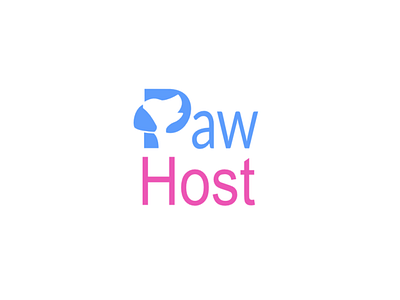 Pet Hosting Application Logo clean design design icon illustration logo minimal