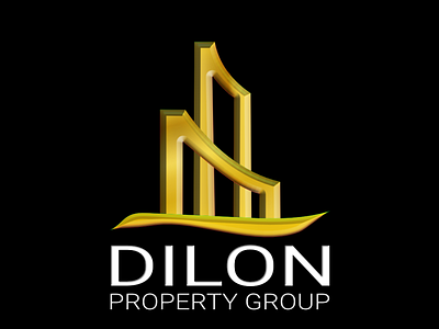 Dilon Property Group branding clean design design illustration logo minimal