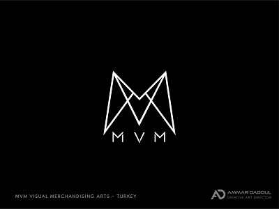MVM Visual Merchandising Arts art branding creative design icon illustration logo typography vector visual design