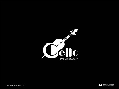 CELLO art branding creative design icon illustration logo typography vector visual design