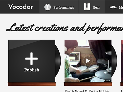 Vocodor.com gear keyboard musicians play publish python v vinyl vocodor wood youtube youtubeapi