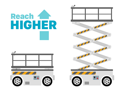 Lift building commercial construction high maintenance scissor lift up work