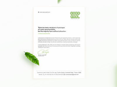 Cococool_ Letterhead