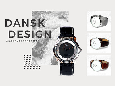 Borgvardt Watches graphicdesign web webdesign website