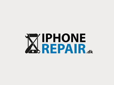 iPhoneRepair logo branding logo