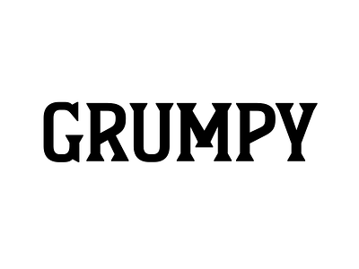 GRUMPY font latin serif type design typeface