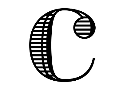 C – Update c letter lettering type type design