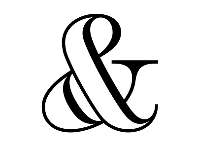 Ampersand ampersand lettering type design