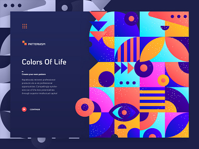 Patternism - Landing Page