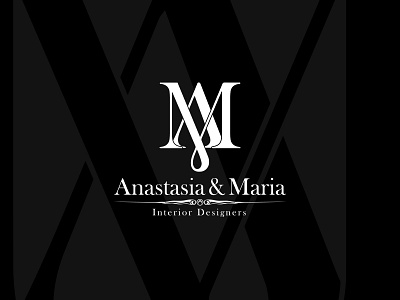 Logo Design for Anastasia & Maria app design dribbblers graphic designer icon interior designer interior designs logo logo design logo designer logos love