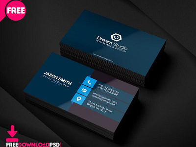 Clean Business Card Busines Card 800x640