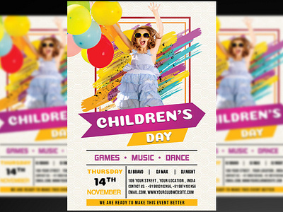Children’s Day Flyer + Social Media Post